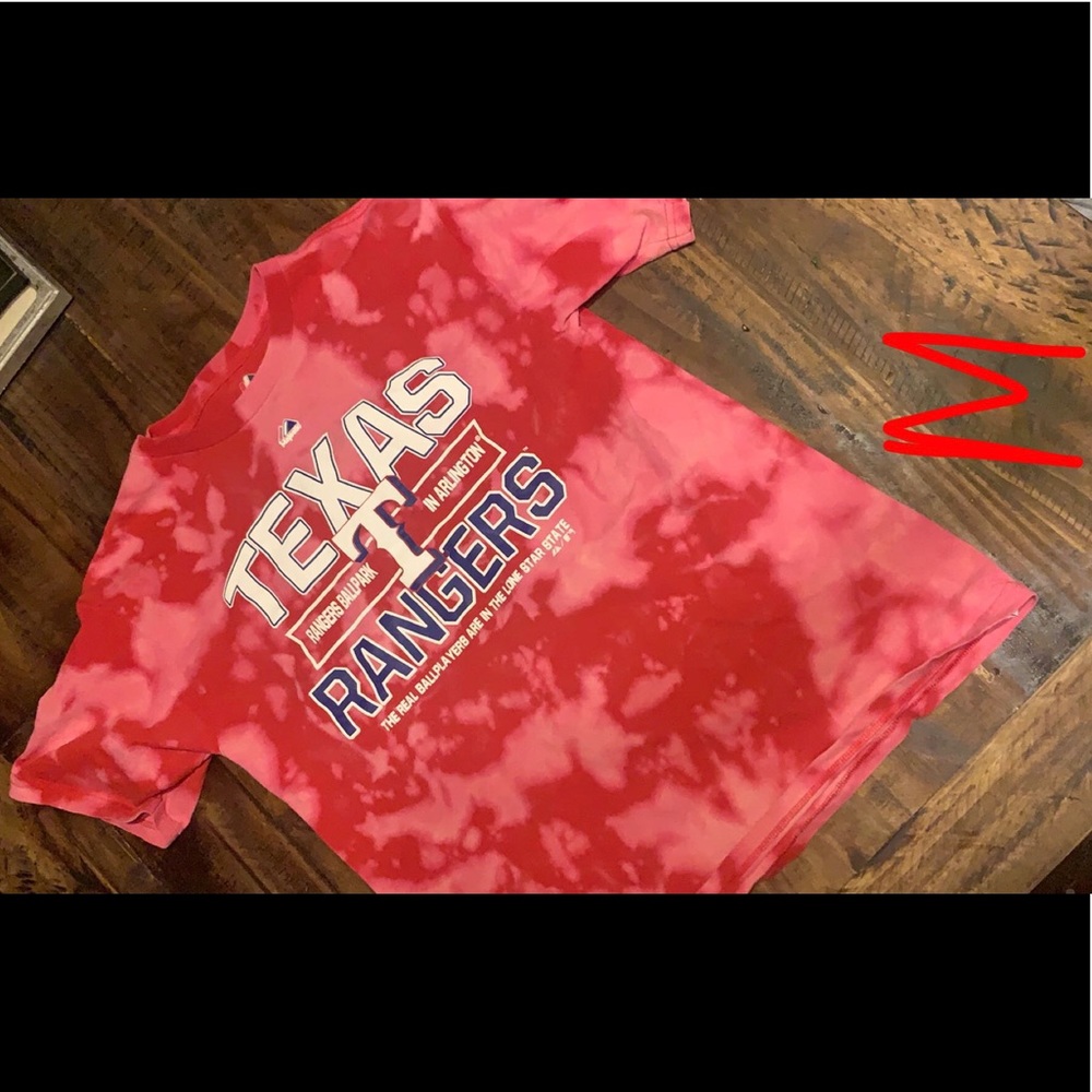 Texas Rangers acid washed T-shirt